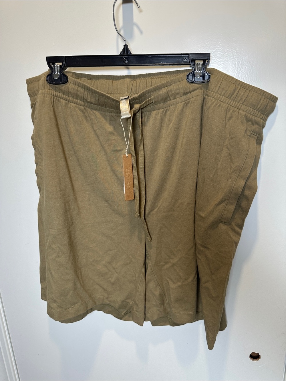 SKIMS Olive Green Lounge Shorts (17)